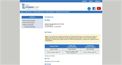 Desktop Screenshot of isl.accountcenter.studentloan.org