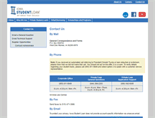 Tablet Screenshot of isl.accountcenter.studentloan.org